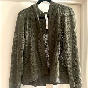 Lululemon Relaxed Fit Mesh Jacket